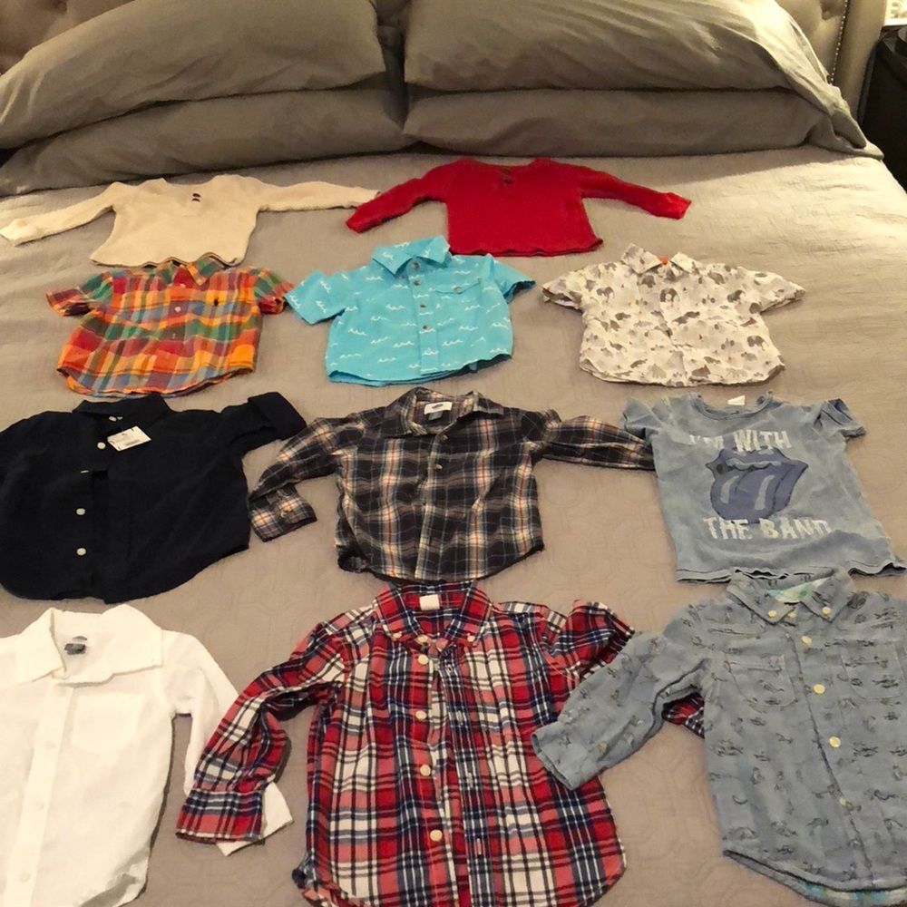 Toddler boys shirts (great condition)!